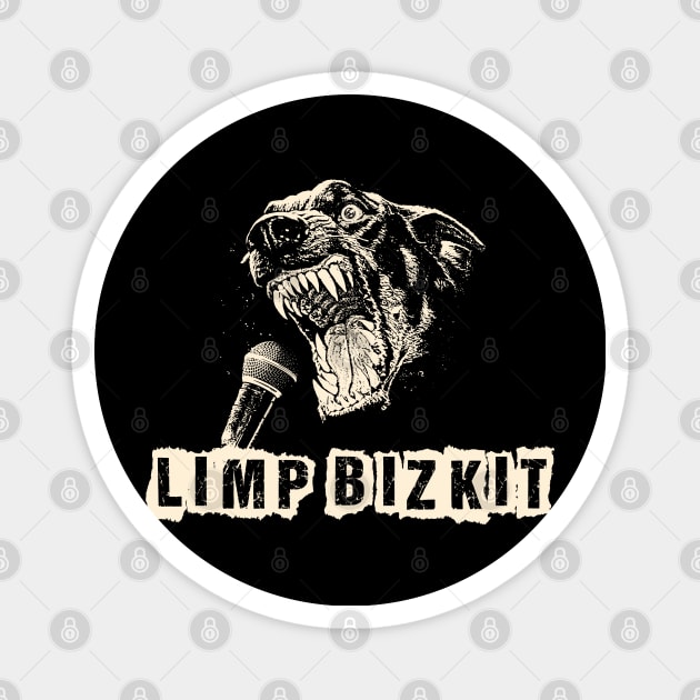 limp bizkit ll beast scream Magnet by angga108